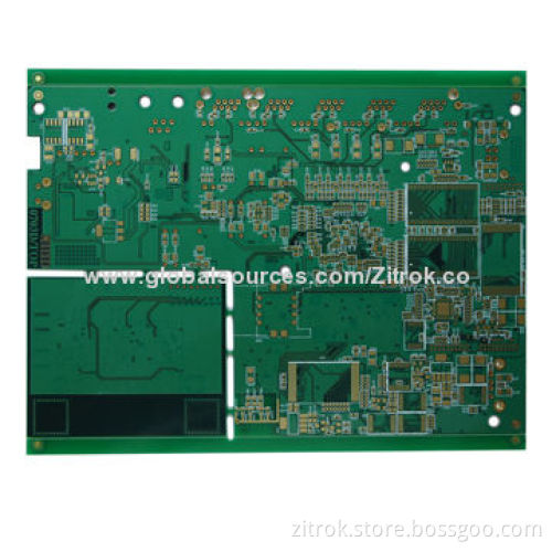 Custom 8-layer FR4 PCB with 4/4 Mils Minimum Width/SpacingNew